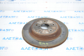 Rear left brake disc Subaru Legacy 15-16 16mm