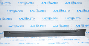 Left threshold Chevrolet Volt 11-15 with seal, broken fastening, fractures, scratches, part torn off at the back, seal tear