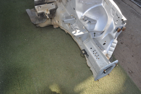 Front quarter left Ford Fusion mk5 13-20 silver with central pillar, pokes