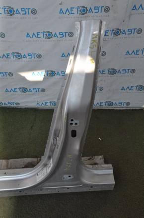 Front quarter left Ford Fusion mk5 13-20 silver with central pillar, pokes