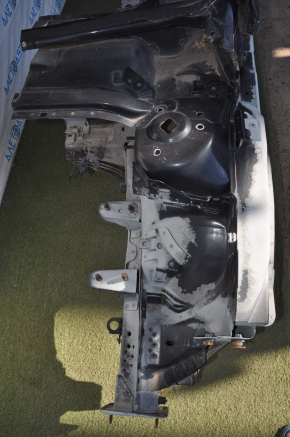 Front quarter left Ford Fusion mk5 13-20 black with central pillar, notched