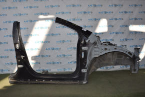 Quarter front right Chevrolet Volt 11-15 black with central pillar, pokes