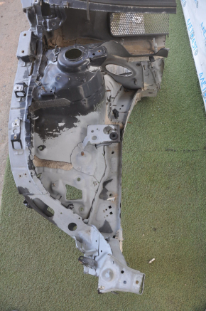 Quarter front right Chevrolet Volt 11-15 black with central pillar, pokes