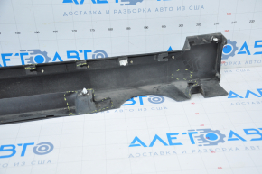 Left threshold Chevrolet Volt 11-15 with seal broken fasteners, dented, scratches
