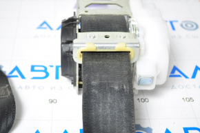 Passenger seat belt Toyota Prius V 12-14 black, dirty