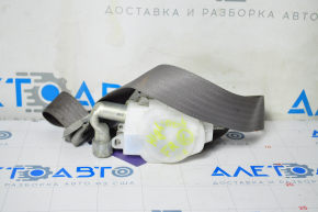 Toyota Highlander 14-19 Passenger Seat Belt Gray Dirty