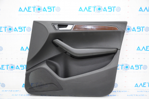 Door trim card front right Audi Q5 8R 09-12 black, broken fastening