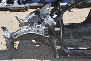 Quarter front left Chevrolet Volt 11-15 black on the body