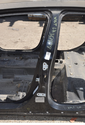 Body pillar central left Chevrolet Volt 11-15 black on body, pokes