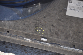 Body pillar central left Chevrolet Volt 11-15 black on body, pokes