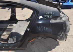 Quarter wing rear left Chevrolet Volt 11-15 black on the body