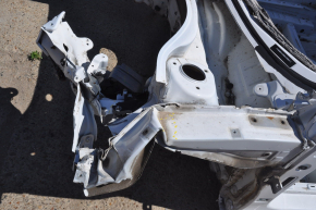 Front left quarter VW Passat b7 12-15 USA white on the body, bent side member