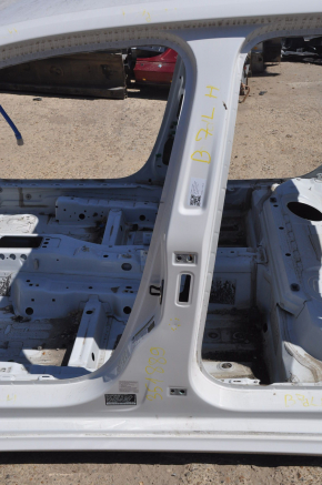 Body pillar central left VW Passat b7 12-15 USA white on body, pokes