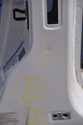 Body pillar central left VW Passat b7 12-15 USA white on body, pokes