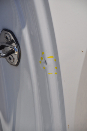 Quarter wing rear left VW Passat b7 12-15 USA white on body, bumps, dented
