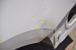 Quarter wing rear left VW Passat b7 12-15 USA white on body, bumps, dented