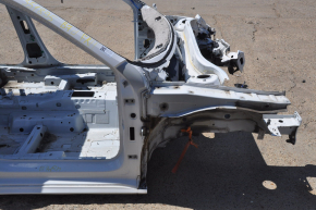 Front right quarter VW Passat b7 12-15 USA white on the body, warped side member