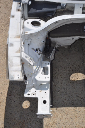 Front right quarter VW Passat b7 12-15 USA white on the body, warped side member