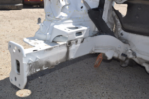 Front right quarter VW Passat b7 12-15 USA white on the body, warped side member