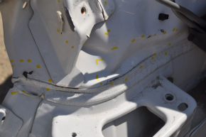 Front right quarter VW Passat b7 12-15 USA white on the body, warped side member