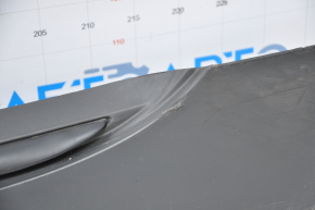 The left threshold of the Chevrolet Volt 11-15 with a seal is dented, the fasteners are broken, there are tears, and it is filed down.