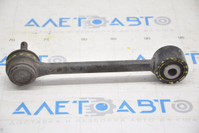 Rear left transverse control arm Kia Optima 11-16 torn silent block, cracked boot