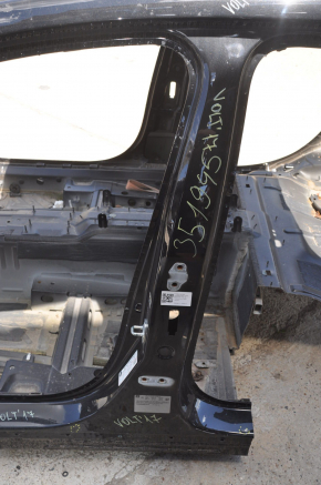 Body pillar central left Chevrolet Volt 16- black on the body, bumps
