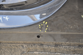 Body pillar central left Chevrolet Volt 16- black on the body, bumps