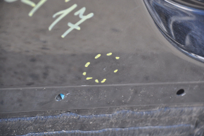 Body pillar central right Chevrolet Volt 16- black on the body, bumps