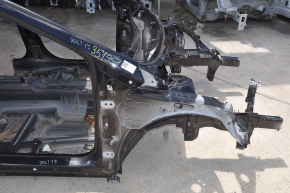 Front right quarter Chevrolet Volt 16 - black on the body, warped side member