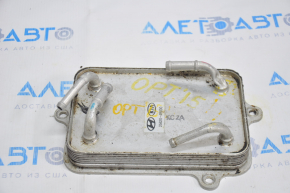 Kia Optima 11-16 hybrid transmission cooler pipe is dented