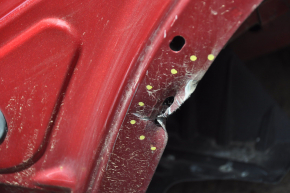 Quarter wing rear left Ford Escape MK3 13-19 red on the body, dented, bumps