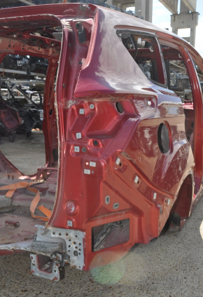 Quarter wing rear right Ford Escape MK3 13-19 red on the body, pokes