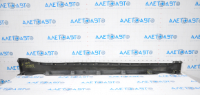 Left threshold Chevrolet Volt 11-15 with seal, lower fasteners are dented, scratches