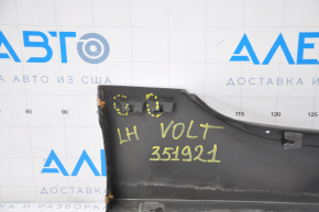 Left threshold Chevrolet Volt 11-15 without seal, broken fasteners, dented, scratches