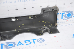 Left threshold Chevrolet Volt 11-15 with seal broken fastening, dented, scratches