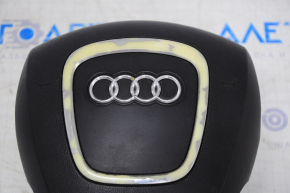 Airbag in the steering wheel driver's Audi Q5 8R 09-12 pre-restyling, black, peeling chrome