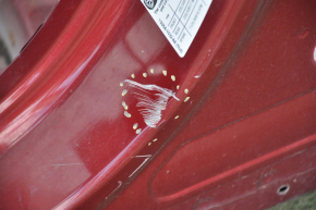 Front quarter left Ford Fusion mk5 13-20 red with central pillar, pokes