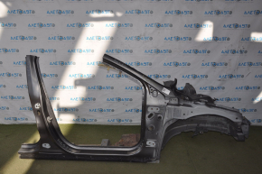 Front right quarter Ford Fusion mk5 13-16 without bracket gray with central pillar, dented