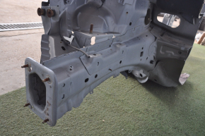 Front right quarter Ford Fusion mk5 13-16 without bracket gray with central pillar, dented