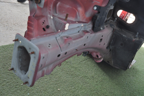 Front quarter right Ford Fusion mk5 13-16 without bracket red with central pillar