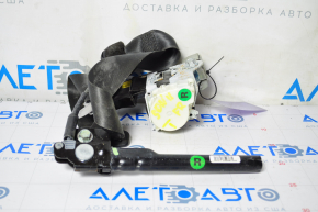 Passenger Seat Belt with Tensioner Hyundai Sonata 11-15 Black Water Damage