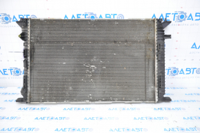 Radiator cooling water Audi Q5 8R 11-17 2.0T, hybrid with gearbox cooling, pressed, screw broken, made
