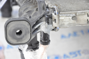 Radiator cooling water Audi Q5 8R 11-17 2.0T, hybrid with gearbox cooling, pressed, screw broken, made