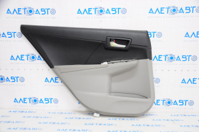 Door trim card rear left Toyota Camry v50 12-14 usa gray, gray armrest