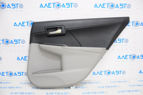 Door trim card rear right Toyota Camry v50 12-14 usa gray, gray armrest