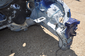 Front left quarter Chevrolet Volt 11-15 blue on the body, bumps