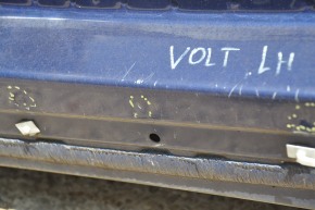 Front left quarter Chevrolet Volt 11-15 blue on the body, bumps