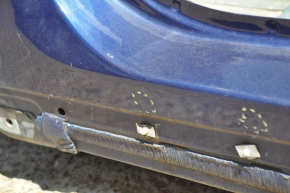 Front left quarter Chevrolet Volt 11-15 blue on the body, bumps