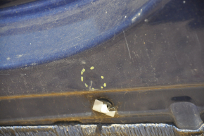 Body pillar central left Chevrolet Volt 11-15 blue on the body, pokes